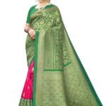 Casual Wear Printed Art Silk Saree Collection