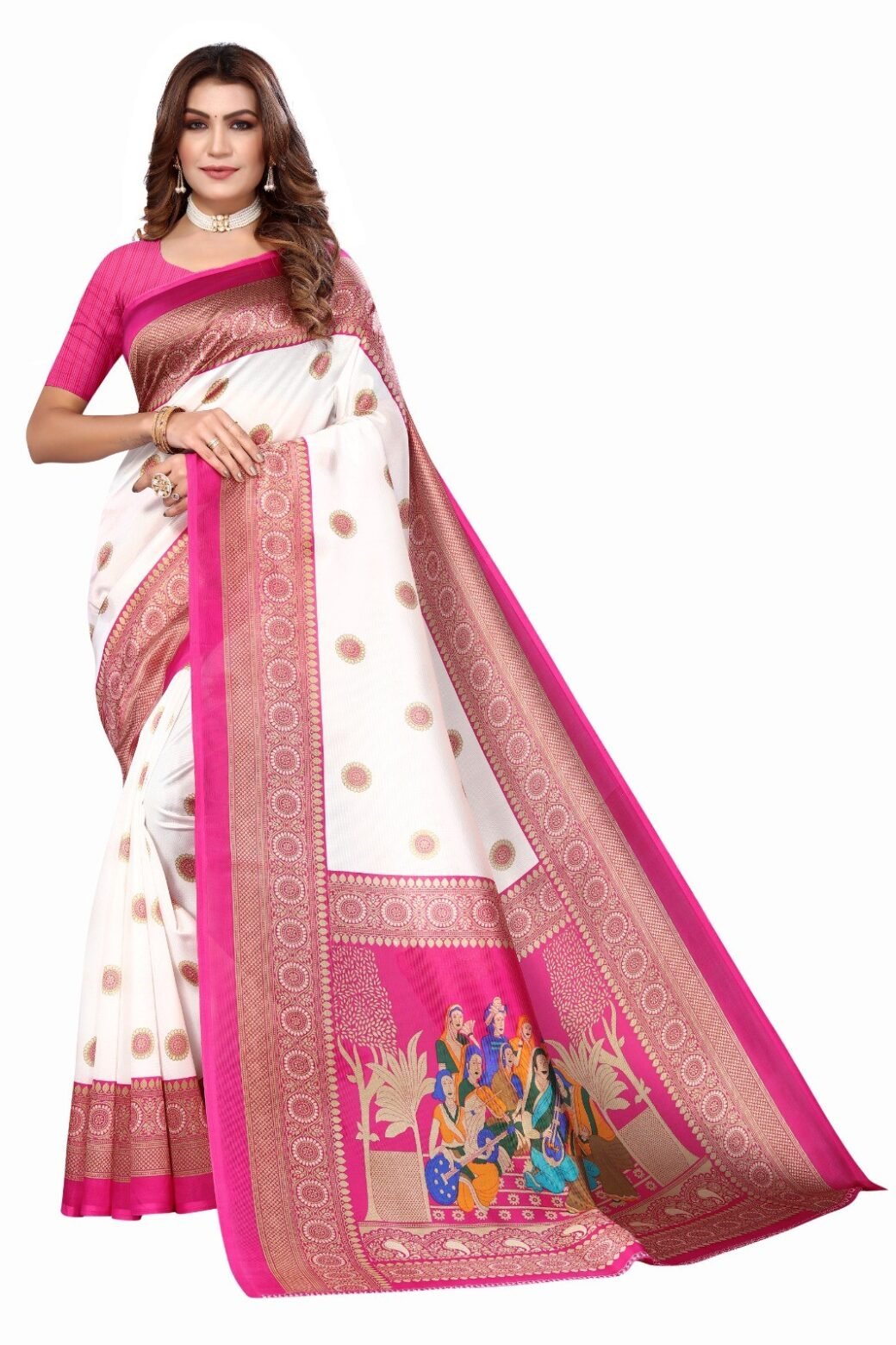 Art Silk Ragular Wear Saree Collection