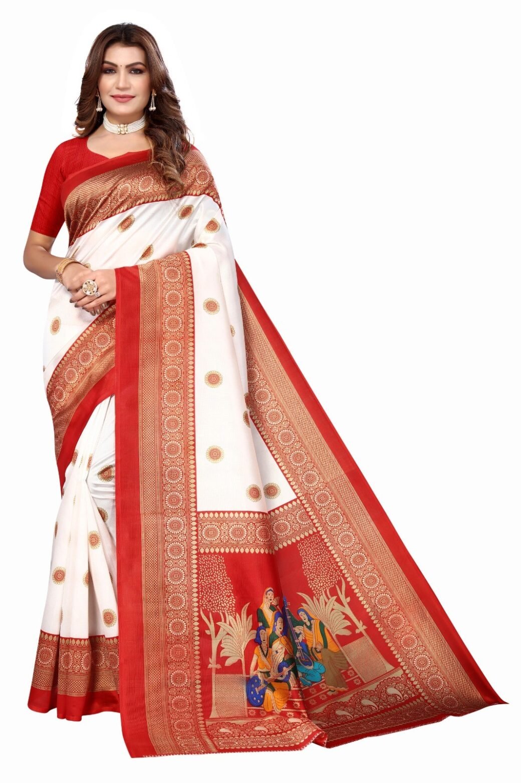 Art Silk Ragular Wear Saree Collection