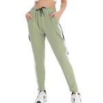 Olive Grey Casual Pant For Women