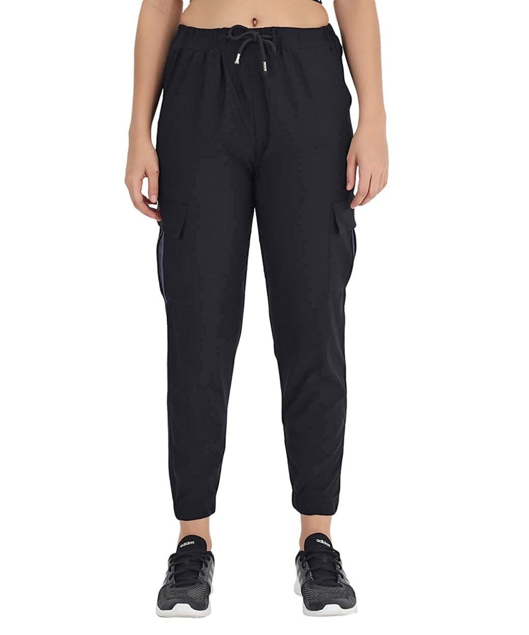 Black Double Pocket Corgo Pant