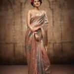 Women's Organza With Zari Weaving Silk Saree