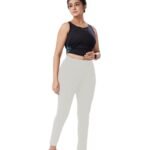 White Colour Polyester Solid Pattern Track Pant For Women's