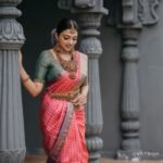 Soft Lichi Cotton Silk Saree For Womens