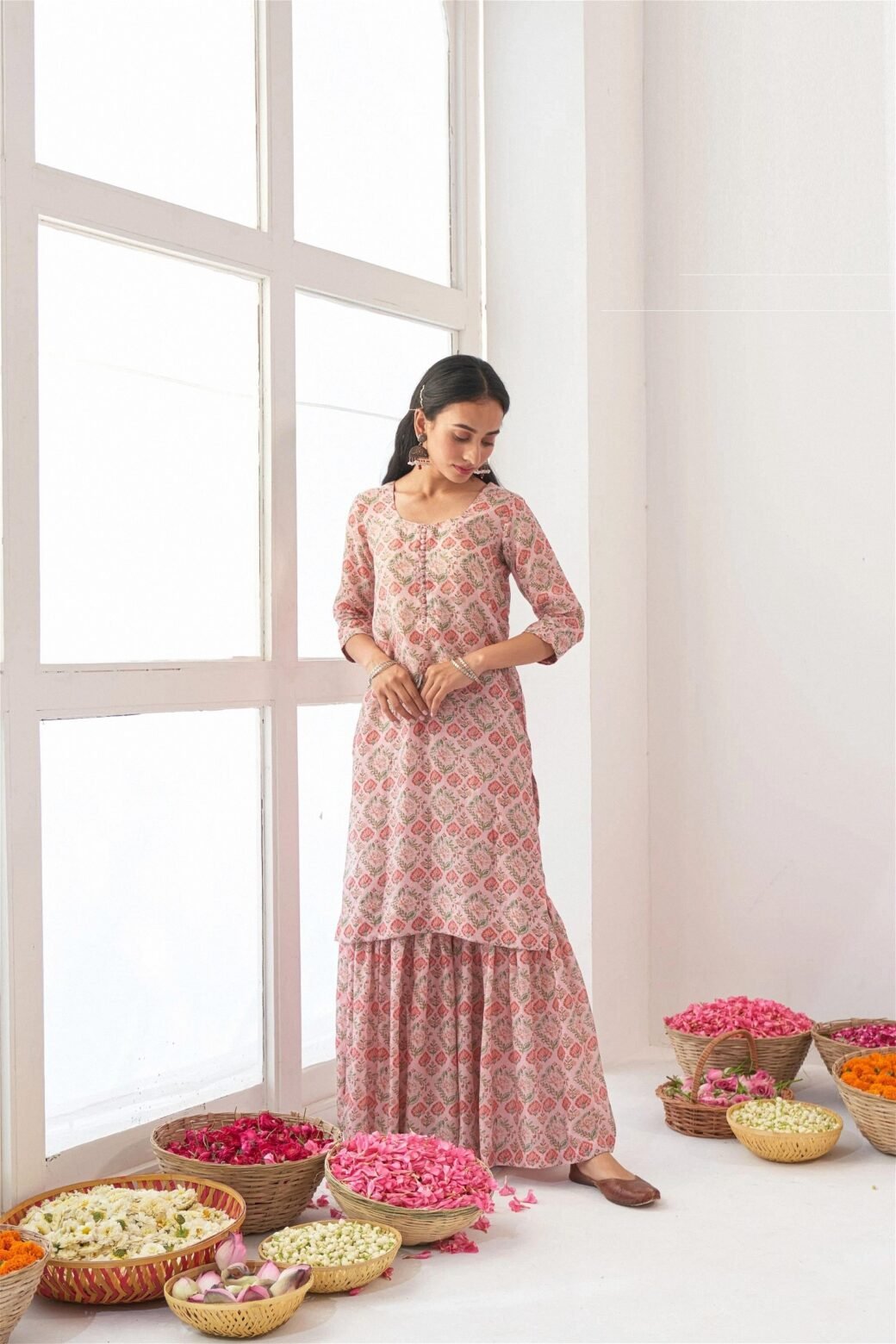 Bbay Pink Masleen Designer Salwar Suit For Women - Image 6