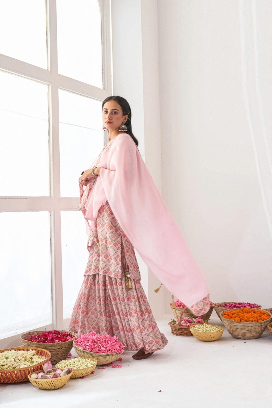 Bbay Pink Masleen Designer Salwar Suit For Women - Image 4