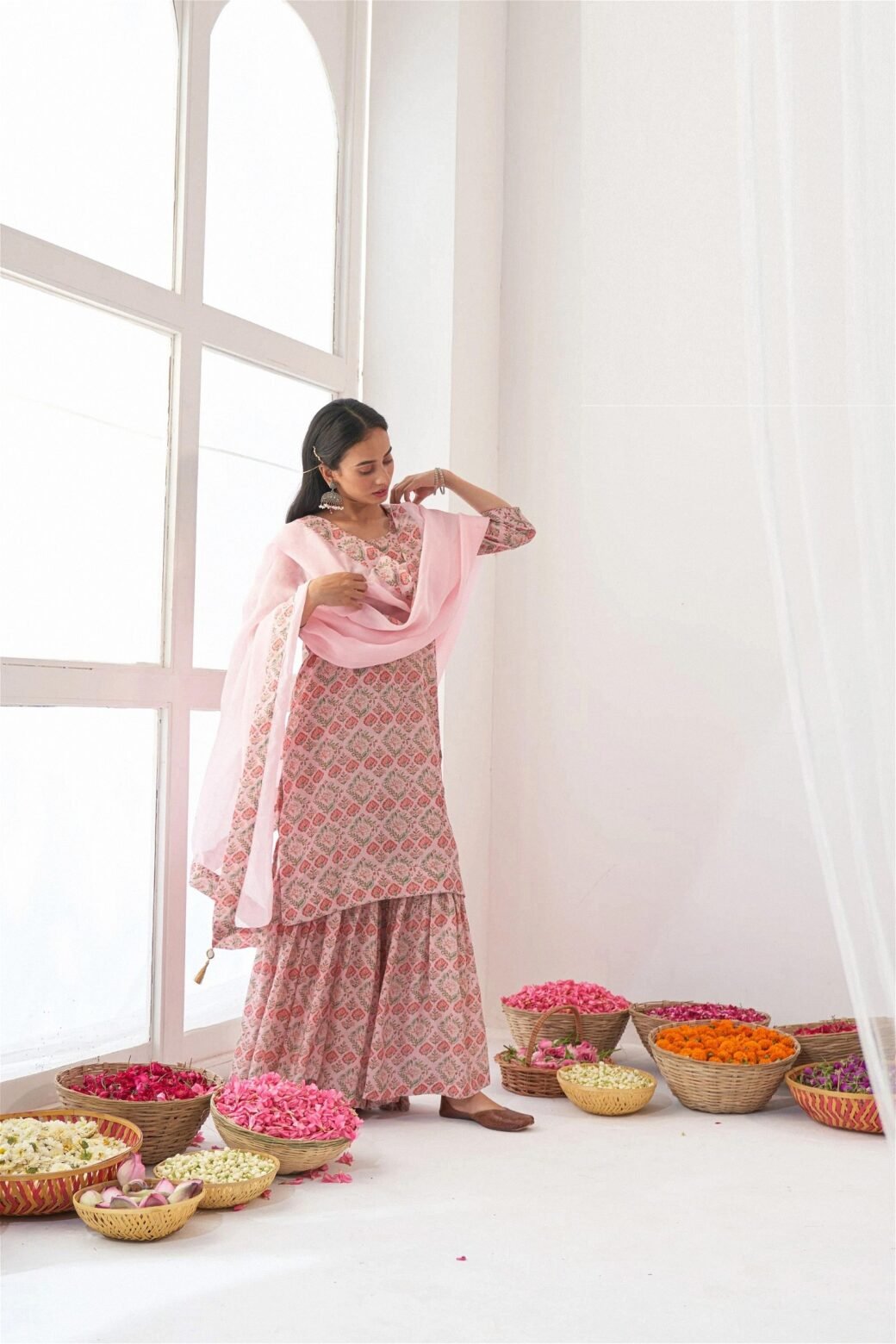 Bbay Pink Masleen Designer Salwar Suit For Women - Image 5