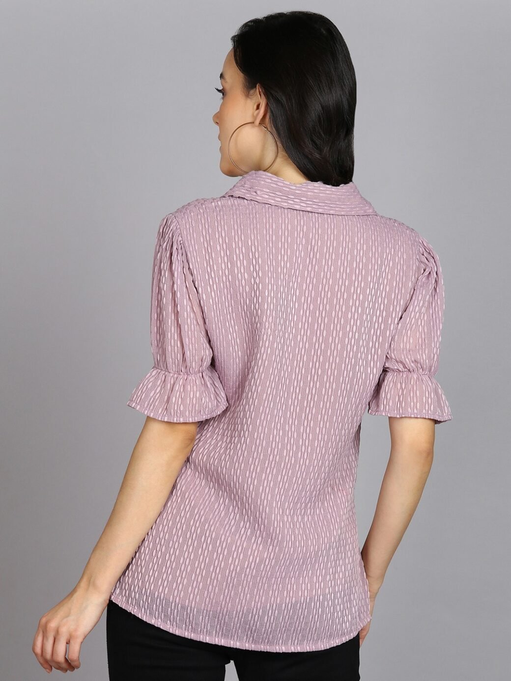 Prettify Womens Lavender Shirt - Image 4