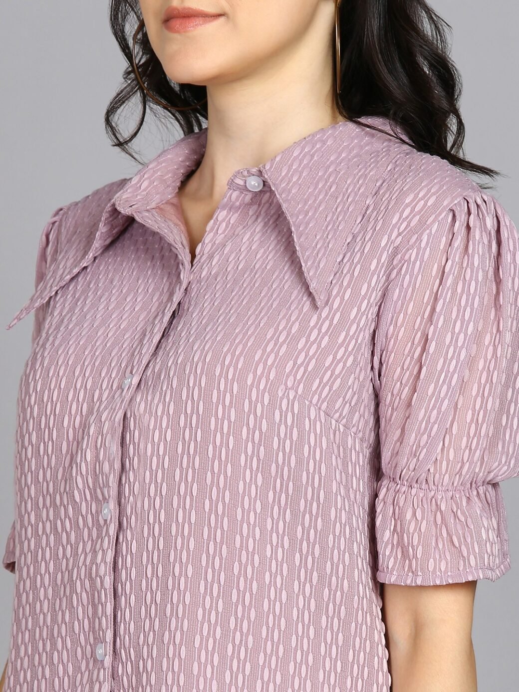 Prettify Womens Lavender Shirt - Image 5